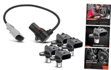5-PC Engine Camshaft Crankshaft Position Sensor Compatible with Volkswagen