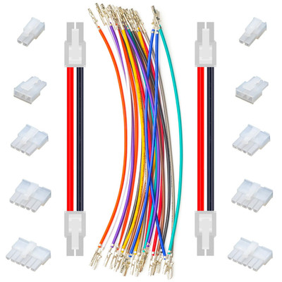 Mini-Fit Jr 4.2 Pre-Crimped Cable Compatible with Molex 4.2mm, 20AWG UL1007 P...