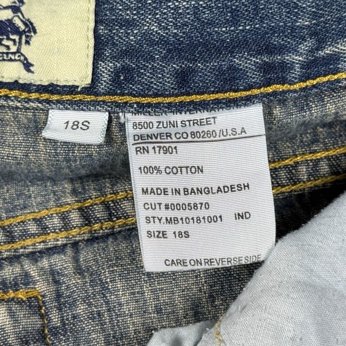 CINCH - Boy's Size 18S Original Slim Fit Adjustable Western Jeans Medium Wash - Picture 8 of 17