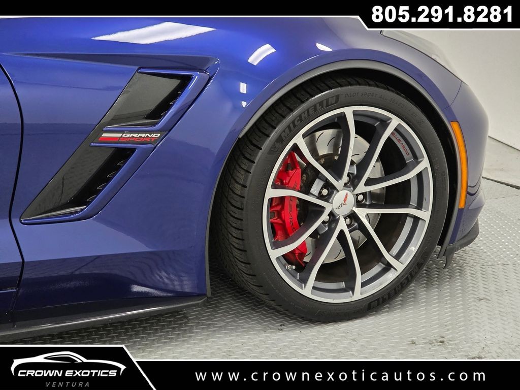 2017 Blue Metallic Chevrolet Corvette   | C7 Corvette Photo 8