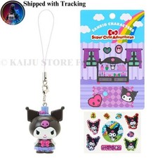 Kuromi Strap Sticker Set Super Cute Adventures My Smartphone Sanrio