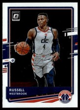 2020-21 Donruss Optic Russell Westbrook Washington Wizards #70