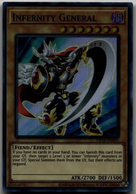 Infernity General Super Rare OTS Tournament Pack 14 OP14-EN005 LP