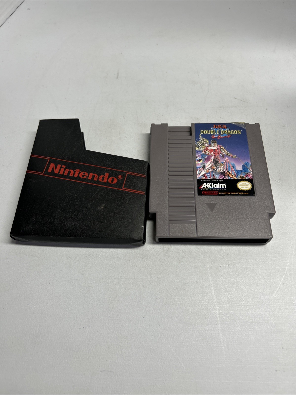 Double Dragon II 2 The Revenge NES Nintendo Entertainment System - Tested NES