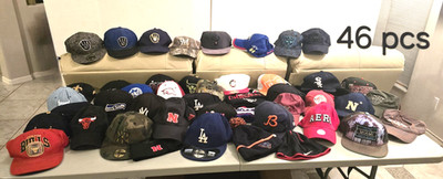 LOT/ Snapback Hats/Knit Sports Team & US Branch NBA, MLB, NFL, NHL, NCAA, NASCAR