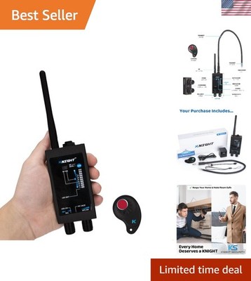 RF Detector - Compact Hidden Camera & Bug Finder for Ultimate Security