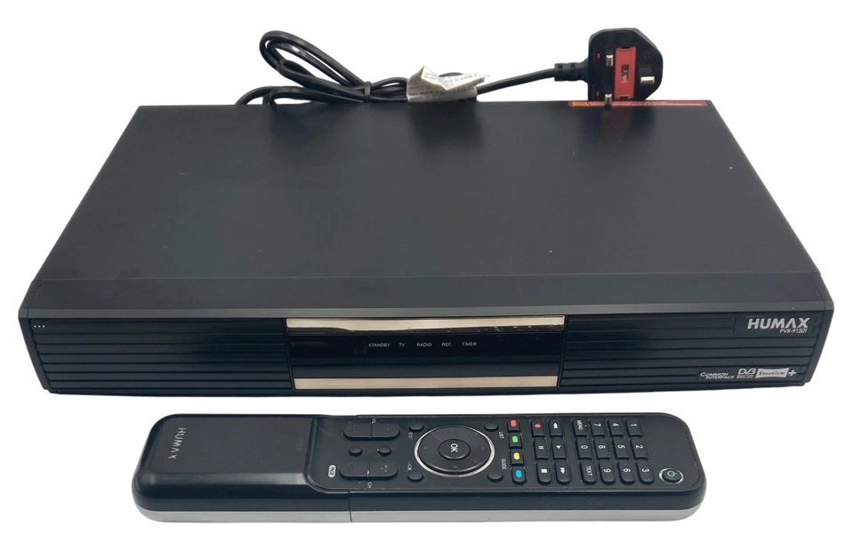Humax Freeview Box PVR-9150T Fernbedienung TV Aufnahmegerät ungetestet