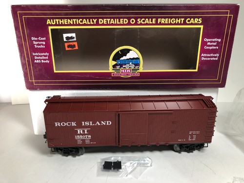 MTH Premier Escala O ROCK ISLAND 40' USRA DOBLE FUNDA CAJA COCHE 20-93634 con caja | Condition: Used