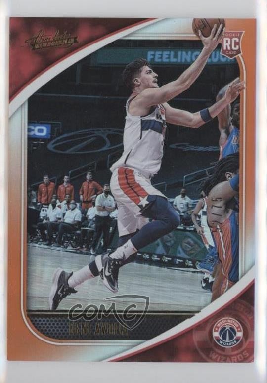2020-21 Panini Absolute Memorabilia Orange 52/75 Deni Avdija #99 Rookie RC xr1