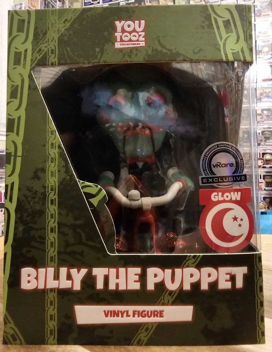 Youtooz Saw Collection Billy the Puppet #14 GITD VRare Exclusive