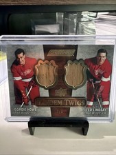 2023-24 Upper Deck Engrained Tandem Twigs Gordie Howe/Ted Lindsay 1/5