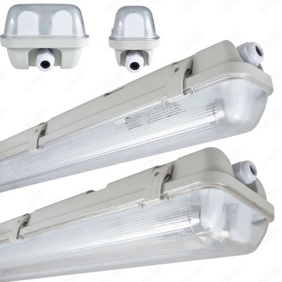 LED Feuchtraumleuchte 60cm 120cm 150cm Wannenleuchte Deckenleuchte Röhrenlampe