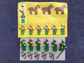 LEGO# 6066 - CAMOUFLAGED OUTPOST - Complete / Castle System