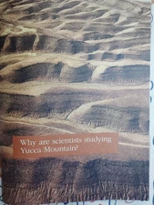 1992 US Department of Energy Yucca Mountain Project Information Folder Nuclear