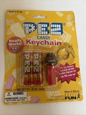 Vintage 1999 PEZ Candy Keychain Dispenser By Basic Fun “The Gorilla”- Sealed