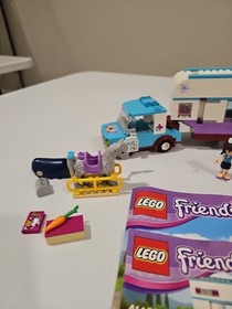 LEGO FRIENDS: Horse Vet Trailer (41125) - 100% Complete w/Manuals, No Box
