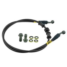 Motorcycle Hydraulic Brake Oil Hose - M10 Braided Steel 900 mm 28 28 Degree