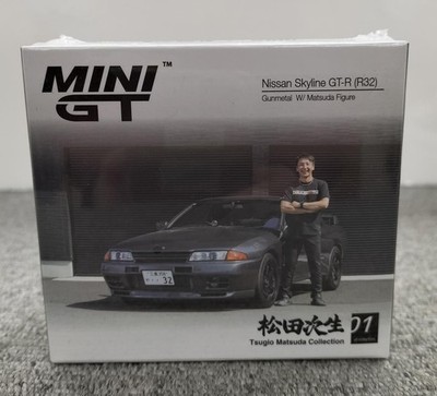 Mini GT 164 Scale Auto Nissan Skyline Gt-r R32 Jitsu Matsuda gebraucht