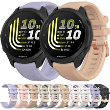For Garmin Forerunner 70/170 Music 165 55 158 245 645 Silicone Watch Band Strap