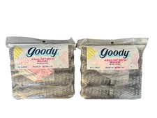 2 PKGS Goody Ball Tip Brush Hair Rollers W/ 12 Pins 8 XL  9581/4 VTG NOS 1989