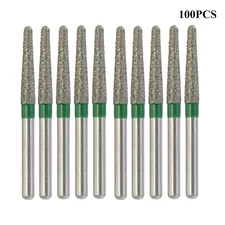 Multi-use Diamond Burs 856/018C Round End Taper Coarse Grit High Speed 50/100PCS