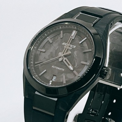 Casio EFK-100XPB-1AJF EDIFICE Mechanical Analog Watch Japan 87g 40mm No.5755