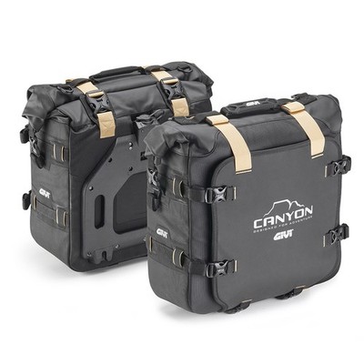 Einige Packtaschen Waterproof Mit des Systems Festsetzung Monokey, 25+25 Lt