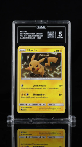 Pikachu graded TAG 5 for sale on eBay