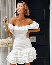 Zimmermann Dress Mini Size 0 / AU 8 / US 4 Allia Pintuck White Linen Bridal