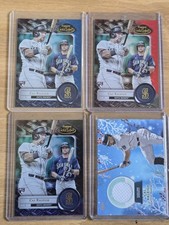 Cal Raleigh Rookie Lot 3 RC Topps Gold Label RC Numbered /150 /75 Holiday Patch
