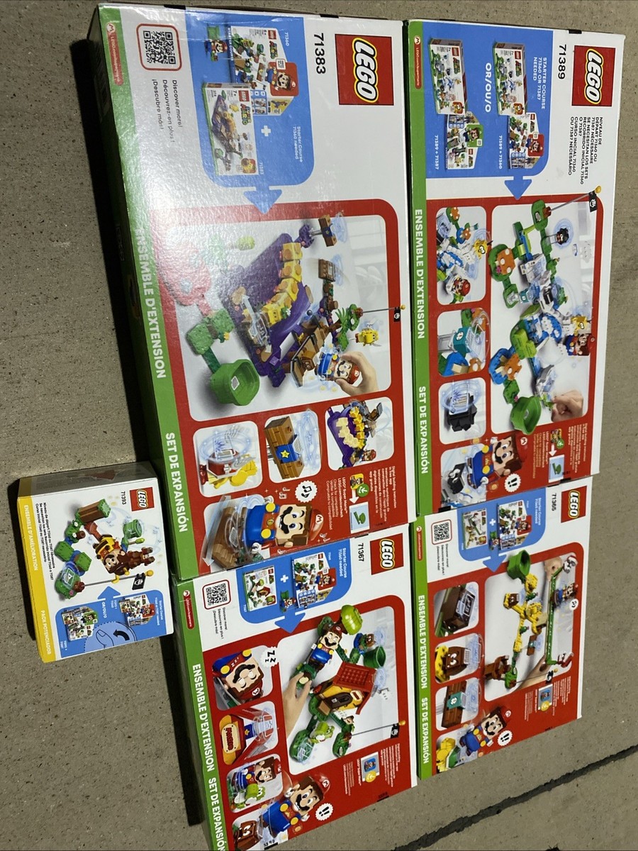 LEGO Super Mario: Expansion Bundle (71365+71367+71383+71389+71393