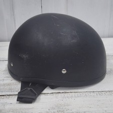 Daytona Motorcycle Half Helmet - Matte Black ...