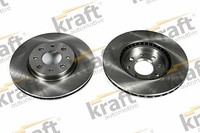 2X Bremsscheibe Kraft Automotive 6043070 FüR Lancia Alfa Fiat Brava 257Mm Tempra