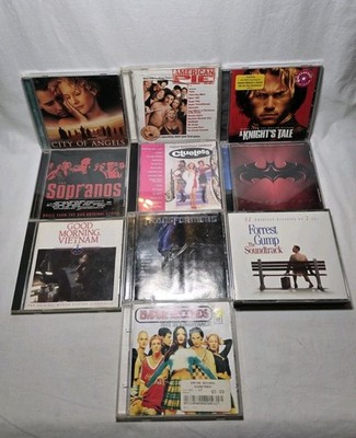 Soundtrack CD Lot Of 10 Transformers Sopranos Batman Knights Tale Empire Records