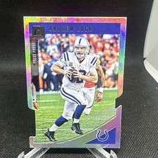 2018 Donruss #121 Andrew Luck  Foil Die-cut 08/ 75  Colts