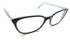 Tiffany Co TF 2109-H-B 8193 Black Blue Cat Eye Eyeglasses Frames 53-17 140