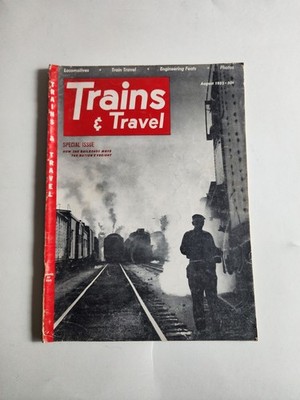 Vintage Trains & Travel Magazine December 1952 Long Island Rail Road Feature...