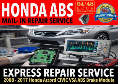 #ad 🔨2013 2017 Honda Accord VSA ABS Module Rebuild – Plug amp; Play No Coding $174.99