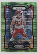 2023 Panini Prizm Neon Green Pulsar Prizm Drue Tranquill #156 0c4o