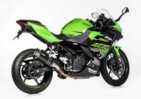 Hurric Supersport Auspuff FüR Kawasaki Z400 2019-2019 ER 400D Slip On ErsatzdäM