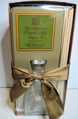 Aromatique PUMPKIN SPICE Diffuser Oil  Gift Set 3.1 Oz