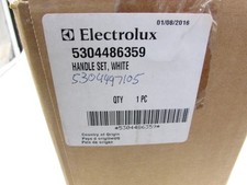 New OEM Genuine Handle Set Kit Electrolux Frigidaire 5304486359 White