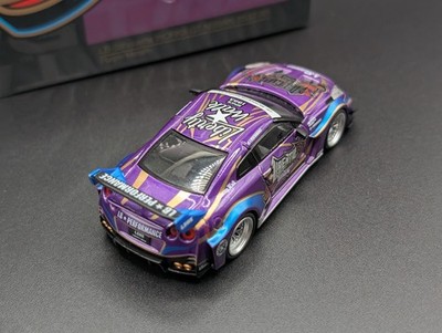 1:64 MINI GT LB Silhouette WORKS GT Nissan 35GT RR Purple Metallic