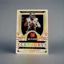 2024 National Treasures - Century Materials Dak Prescott  Holo Gold /10 NFL LOGO