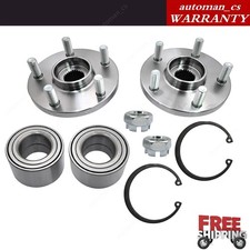2x Front Left Right Wheel Hub Bearing Assembly For Toyota Corolla 03-19 Fwd 2x Front Left Right Wheel Hub Bearing Assembly For Toyota Corolla 03-19 Fwd