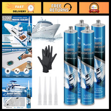 5200 Marine Sealant - Fast Cure Waterproof Adhesive for Boats, RVs, Cars - UV Re