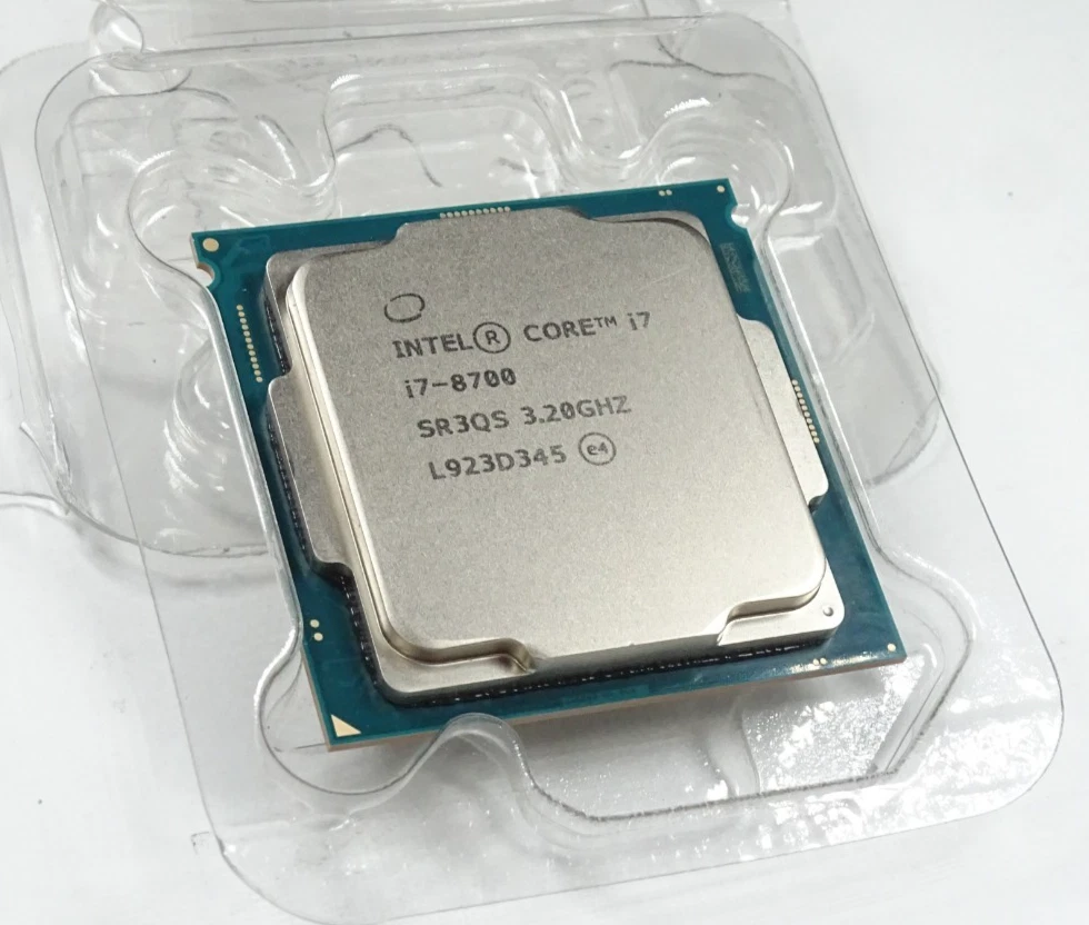CPU Intel core i7 8700 Amazon.com: Intel Core i7-8700 6 Cores 3.2GHz 12MB 8 GT/s 65W LGA
