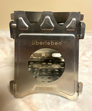 Überleben Stöker Wood Burning Camp Stove 304 Stainless Steel Flatpack Twig