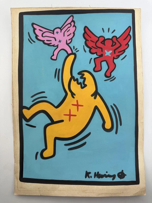Original Art Paintings Keith Haring for sale | eBay