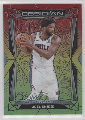 2023-24 Panini Obsidian Electric Etch Reggae Flood 26/75 Joel Embiid #29 n7r